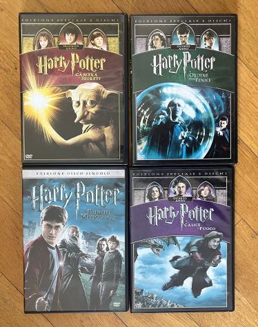 Lotto 6 DVD Harry Potter – Edizioni Speciali e Singole