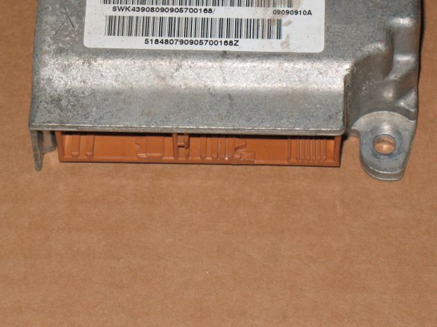 51848079 ECU CENTRALINA SENSORE AIRBAG FIAT 500 D2205 WK43908 - Foto 3