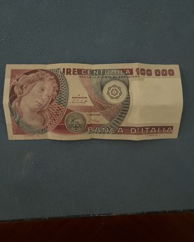 Banconota 100mila lire - Foto 2