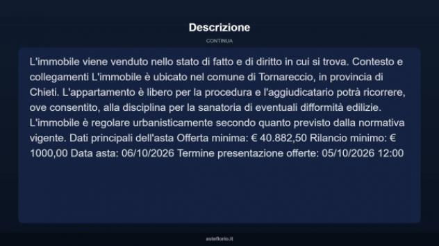 Immobile in asta di 91 m² in vendita a Tornareccio - Foto 4