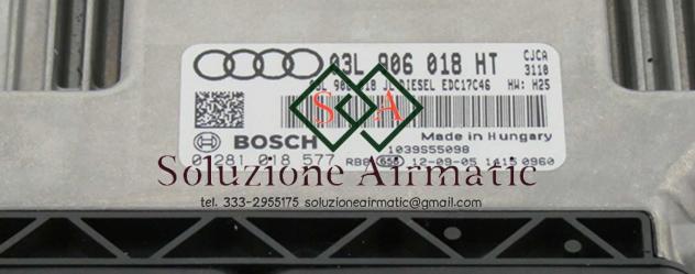 Audi A4 2.0 TDI centralina motore 0281018577 - Foto 2