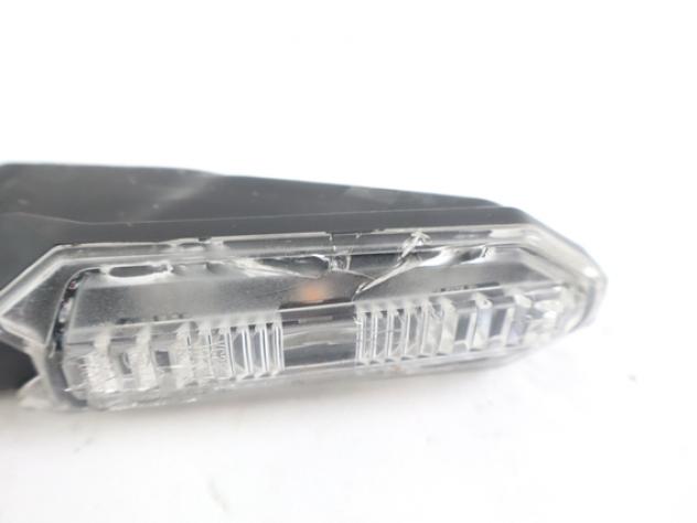 KAWASAKI Z 900 230370590 FRECCIA ANTERIORE SINISTRA ZR900S 25 - 26 FRONT LEFT FLASHER VETRO CREPATO - Foto 2