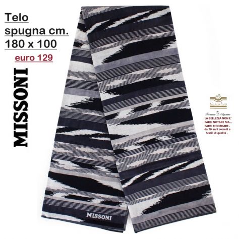 TELI SPUGNA MISSONI MARE BAGNO SAUNA ECC. VARI MODELLI E PREZZI - Foto 7