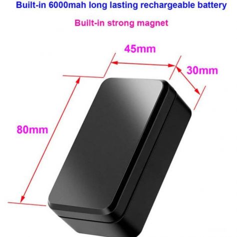 Localizzatore GPS tracker lunga autonomia 90 giorni batteria ricaricabile, G11 - Foto 2