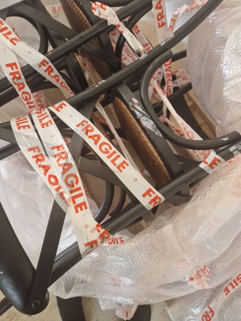 Sedie thonet vintage nero consumato - Foto 4
