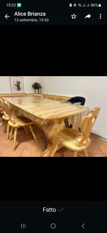 Sedie tirolesi  in pino grezzo - Foto 3