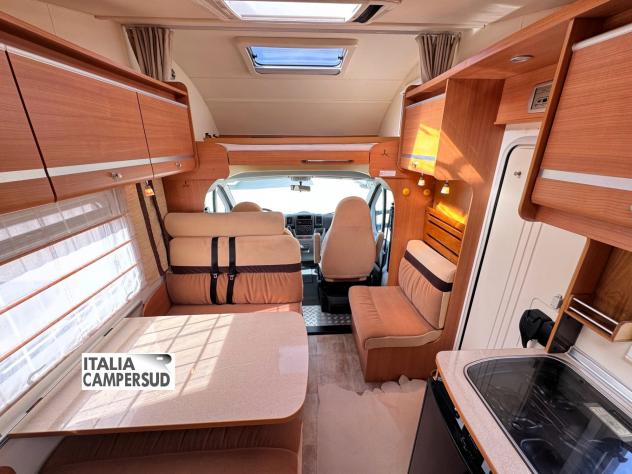 Camper Burstner Argos A660 Mansardato Fiat Ducato del 2011 - Foto 5