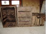 vendo cassette legno uva n. 25
