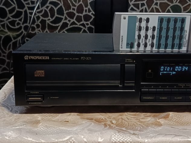 Pioneer PD-201 Lettore Cd Compact Disc Player - Foto 4