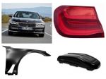 BMW SERIE 7 G11 G12 musata cofano fanale radiatore paraurti 2015-2019