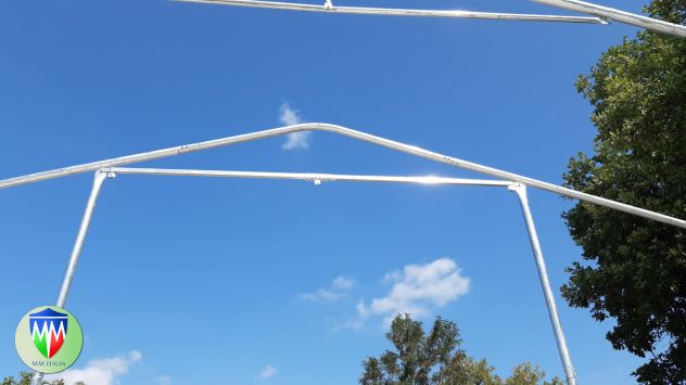Tendone, Agritunnel Coperture  in pvc 10 x 20 x 5,5 mt. MM italia - Foto 8