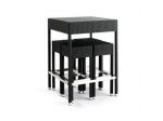Set Completo Tavolo + Sgabelli cod 001 arredo esterno bar nuovi