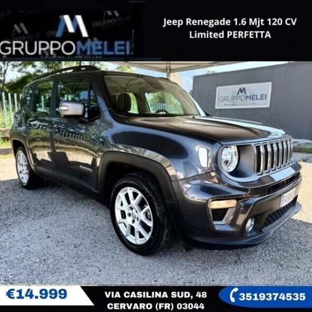 Jeep Renegade 1.6 Mjt 120 CV Limited PERFETTA