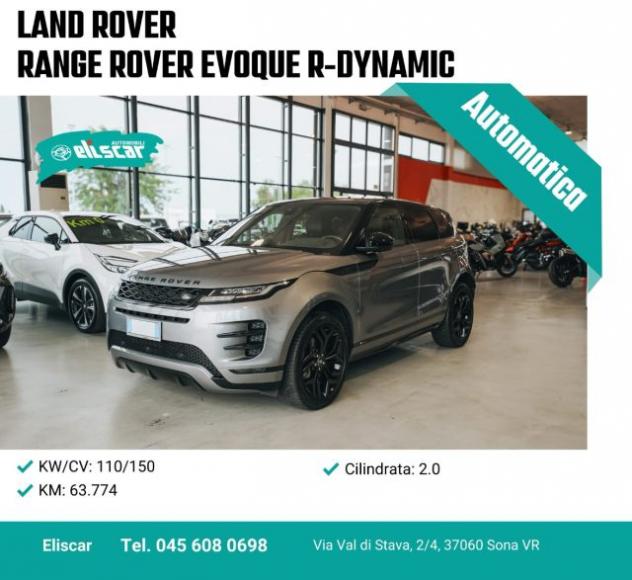 LAND ROVER Range Rover Evoque 2.0D 150 CV R-Dynamic rif. 23944575