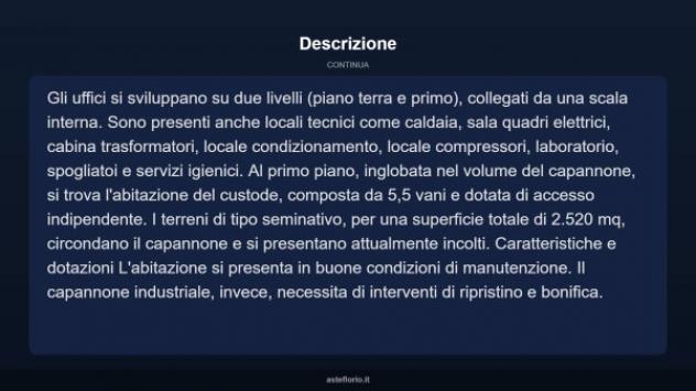 Immobile in asta di 6506 m² in vendita a Campochiaro - Foto 5