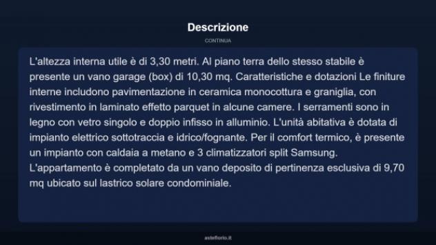 Immobile in asta di 211 m² con più di 5 locali e box auto in vendita a Lucera - Foto 15