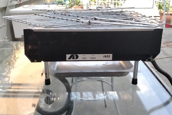 Berbecue elettrico in acciaio Inox watt 1900 - Foto 3