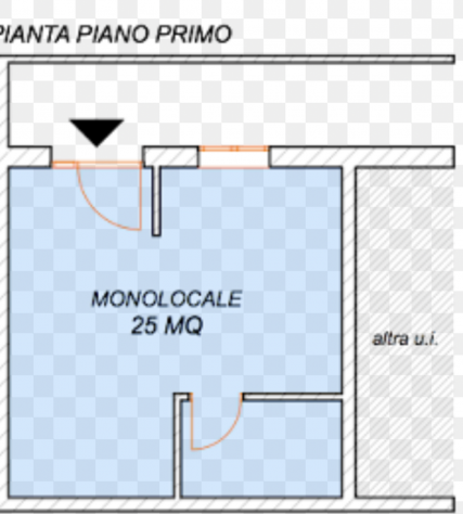 MONOLOCALE LIBERO VIA SAN QUINTINO : 325 euro