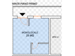 MONOLOCALE LIBERO VIA SAN QUINTINO :  325 euro