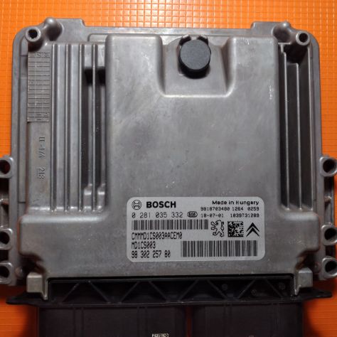 CENTRALINA MOTORE 0281035332 PEUGEOT 208 Serie (12>19) 1600 Diesel (2017)
