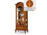 Mobili Classici Rustici Cristalliera in Legno cod 019 in Legno ad un Anta Vetro