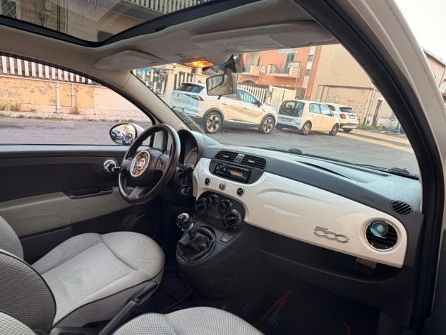 Fiat 500 1.2 Benzina Lounge 69cv ottima x Neopatentati Tetto Panoramico - Foto 8
