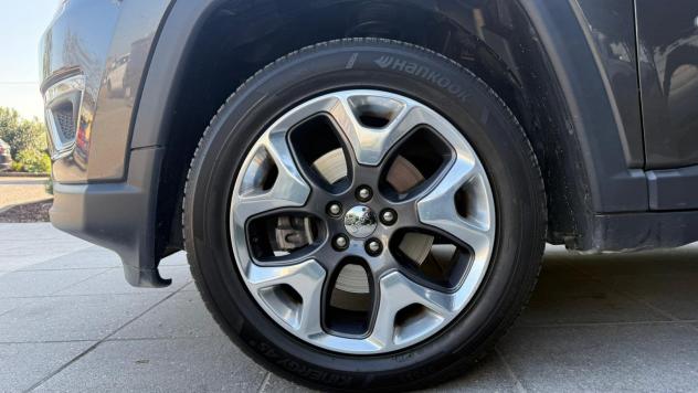Jeep Compass 2.0 mjt Limited 4wd 140cv auto *18'', GANCIO TRAINO, VETRI, PROMO AZZURRA* - Foto 7