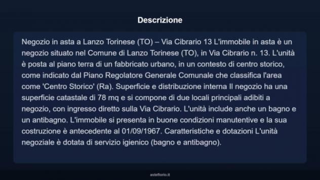 Immobile in asta di 78 m² in vendita a Lanzo Torinese - Foto 4