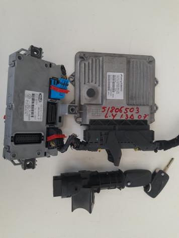 KIT CENTRALINA MOTORE LANCIA Ypsilon 2° Serie 51806503 diesel 1.3 (0610)