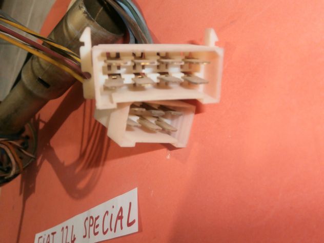 DEVIOLUCI PER FIAT 124 SPECIAL PRIMA SERIE 4 FARI LIGHT SWITCHES FIAT 124 NEW - Foto 4