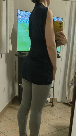 Vestitino corto blu taglia M - Foto 2