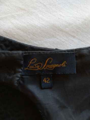 Abito nero donna Luisa Spagnoli - Foto 2
