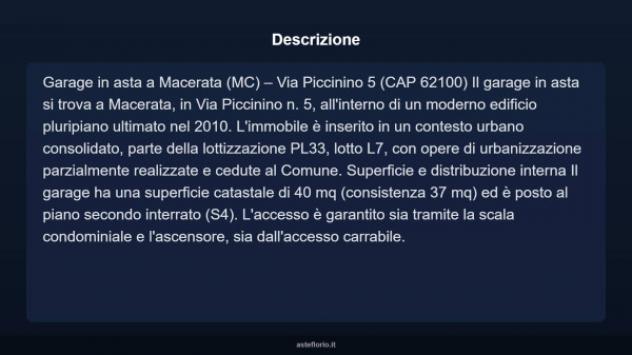 Immobile in asta di 40 m² in vendita a Macerata - Foto 4