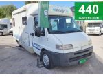 CAMPER ELNAGH DUCATO SEMINTEGRALE LETTO FRANCESE TENDALINO PORTABICI GENERA &hellip;