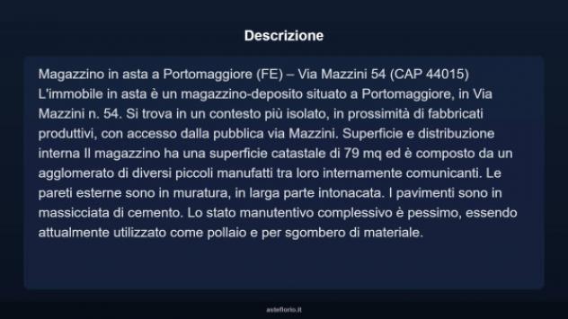 Immobile in asta di 79 m² in vendita a Portomaggiore - Foto 7