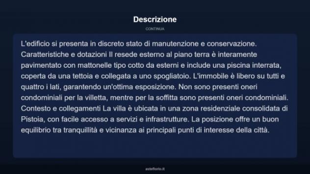 Immobile in asta di 335 m², box auto in vendita a Pistoia - Foto 13