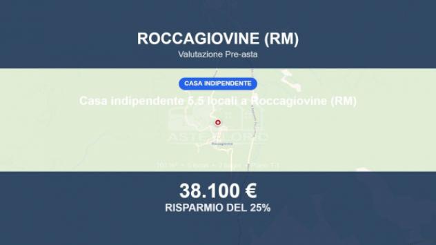 Immobile in asta di 101 m² in vendita a Roccagiovine