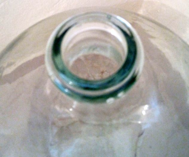 Vaso in vetro soffiato anni 60 - Foto 5