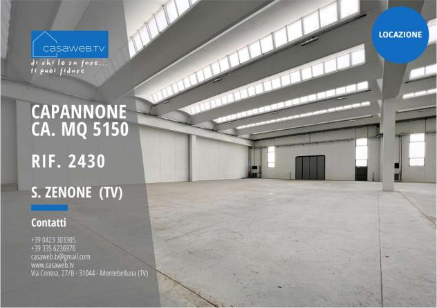 2430 - Capannone in Affitto 5.150 mq a Fonte (TV) Rif. 2430