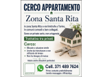 CERCO APPARTAMENTO IN VIA VEGLIA O ZONE VICINE