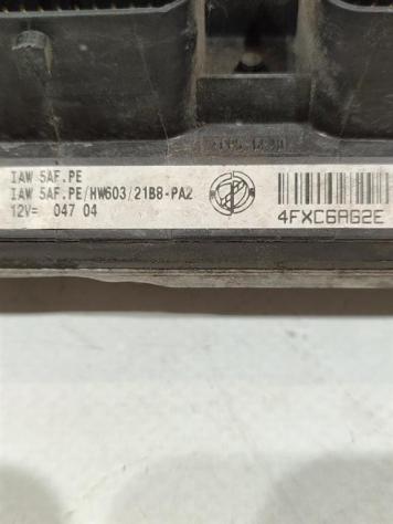CENTRALINA MOTORE FIAT Punto Berlina 5P 3° Serie 55193441 6160107202 188A4000 benzina 1242 (03) - Foto 4