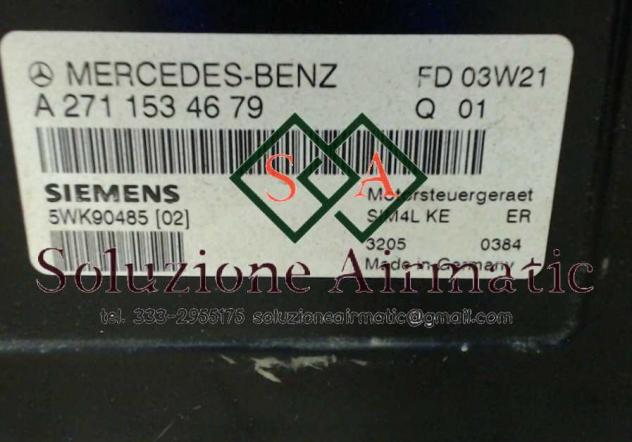 Mercedes W203 centralina motore A2711534679 - Foto 2