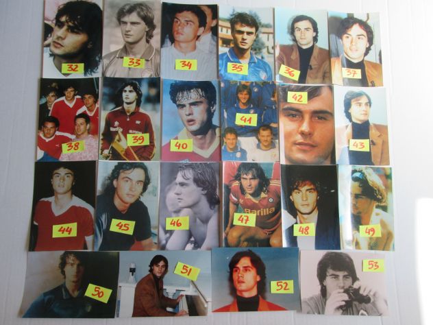Foto collezione vintage calciatori Tacconi, Berti, Zenga, Giannini, ecc.. - Foto 3