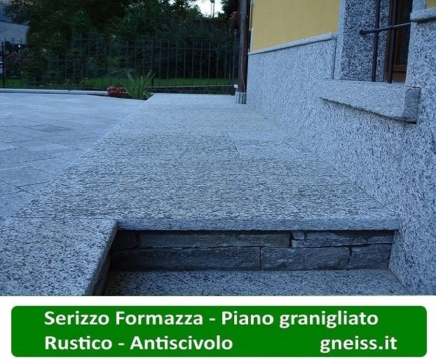 Pavimento in SERIZZO FORMAZZA, Piano Grezzo, Misure varie, lunghezze variabili - Foto 6
