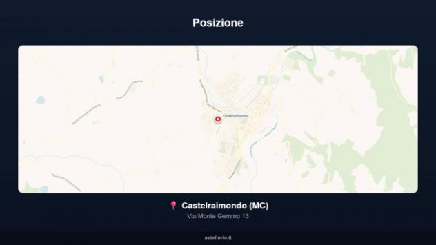 Immobile in asta di 129 m² con più di 5 locali e box auto in vendita a Castelraimondo - Foto 9