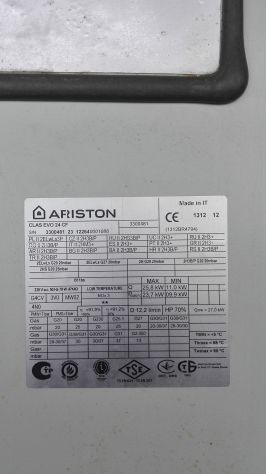 CALDAIA ARISTON CLASS EVO CAMERA APERTA GAS METANO - Foto 2