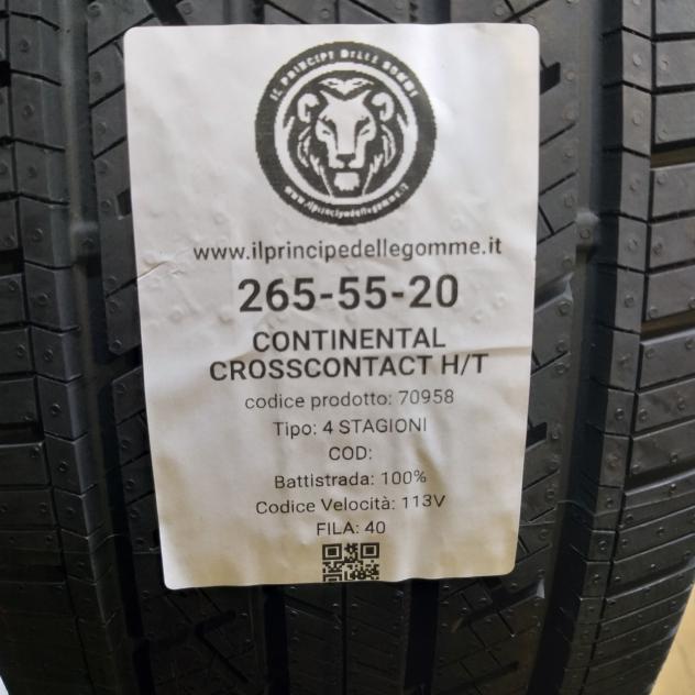 4 GOMME 265 55 20 CONTINENTAL A70958 - Foto 2