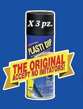 Bombolette Plasti Dip nuove N.3 nero opaco