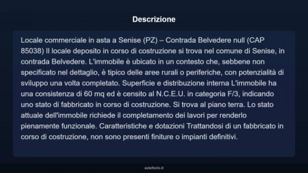 Immobile in asta di 60 m² in vendita a Senise - Foto 10