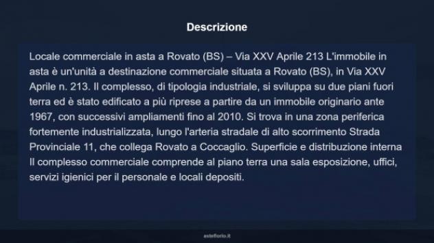 Immobile in asta di 3289 m² in vendita a Rovato - Foto 10